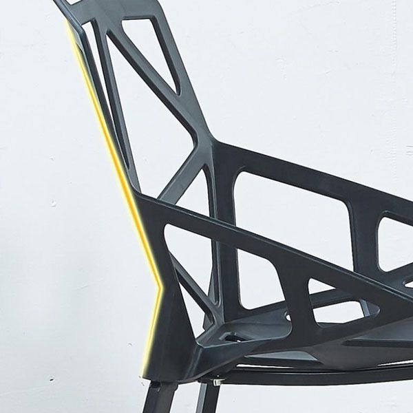 Sillas apilables de estilo moderno, sillones de cocina con patas de plástico