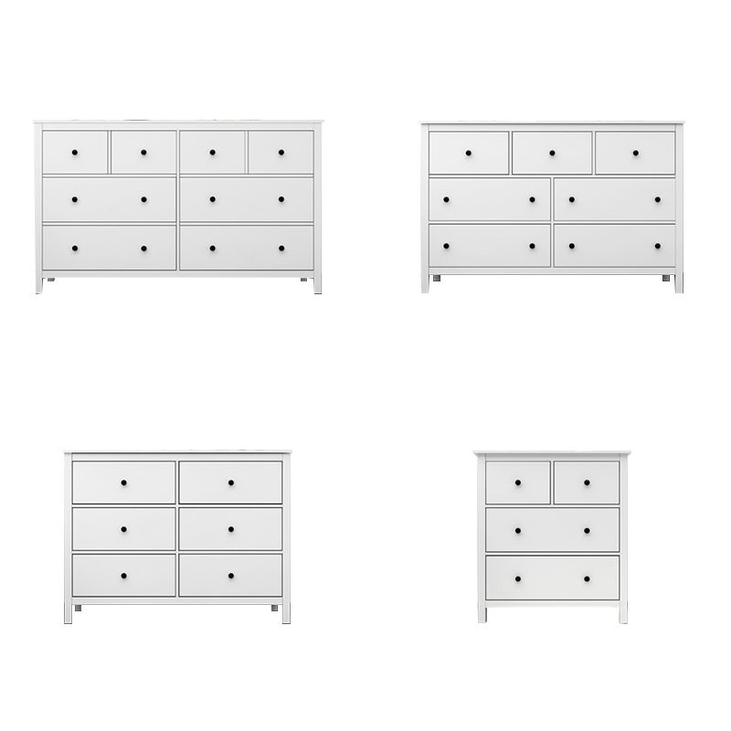 Contemporary Style Wood Dresser Bedroom Storage Chest Dresser with Drawer