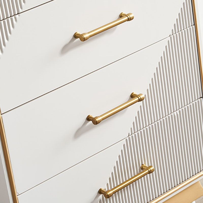 Glam Storage Chest Dresser Stone Storage Chest with 3/5/6 Drawers