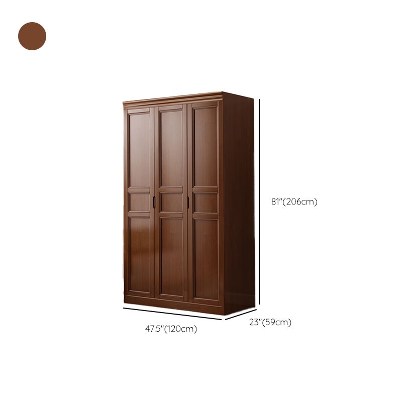 Rubberwood Traditional Cabinet with Drawer Matte Finish Storage Cabinet for Home