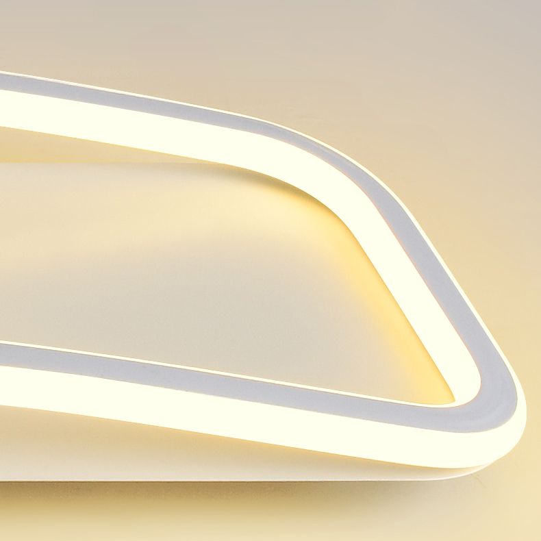 Moderniste Flush Mounted Plafond Light LED Mount d'éclairage pour le salon