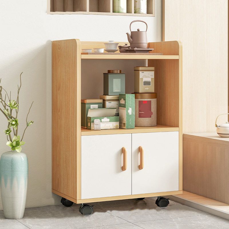 Modern Style Side Board Engineered Wood Sideboard for Dining Room