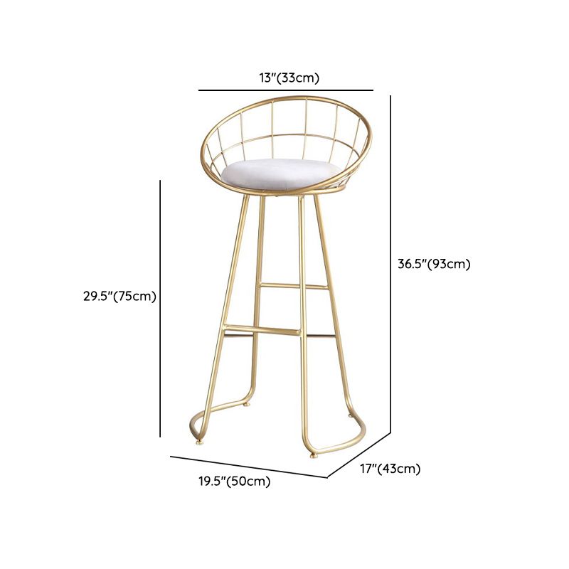 Glam Style Bar Table Set 1/2 Pcs White Granite Bar Table Set