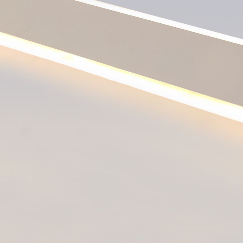 Montage encastré linéaire en aluminium, nouveau luminaire monté au plafond blanc moderne avec projecteur