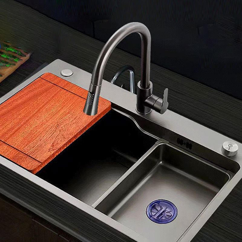 Modern 1-Handle Faucet Pull down with Water Dispenser Standard Kitchen Faucet