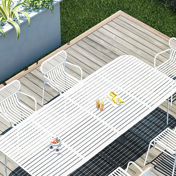 Modern Bistro Table Set 1/6/7 Pcs Metal Bistro Table and Chairs