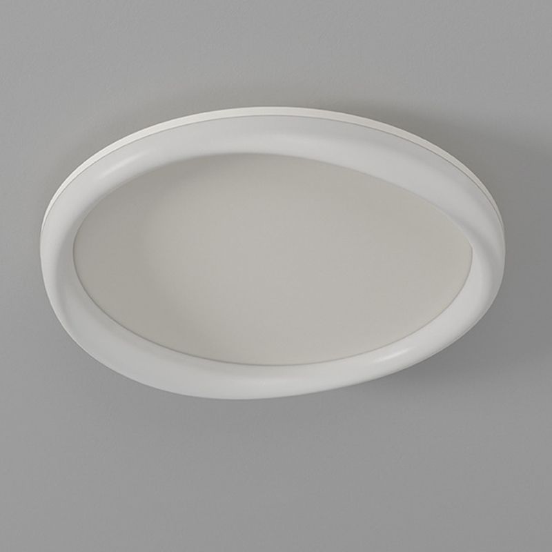 Contemporary White Flush Mount Lighting LED Acrylic Ceiling Light for Bedroom