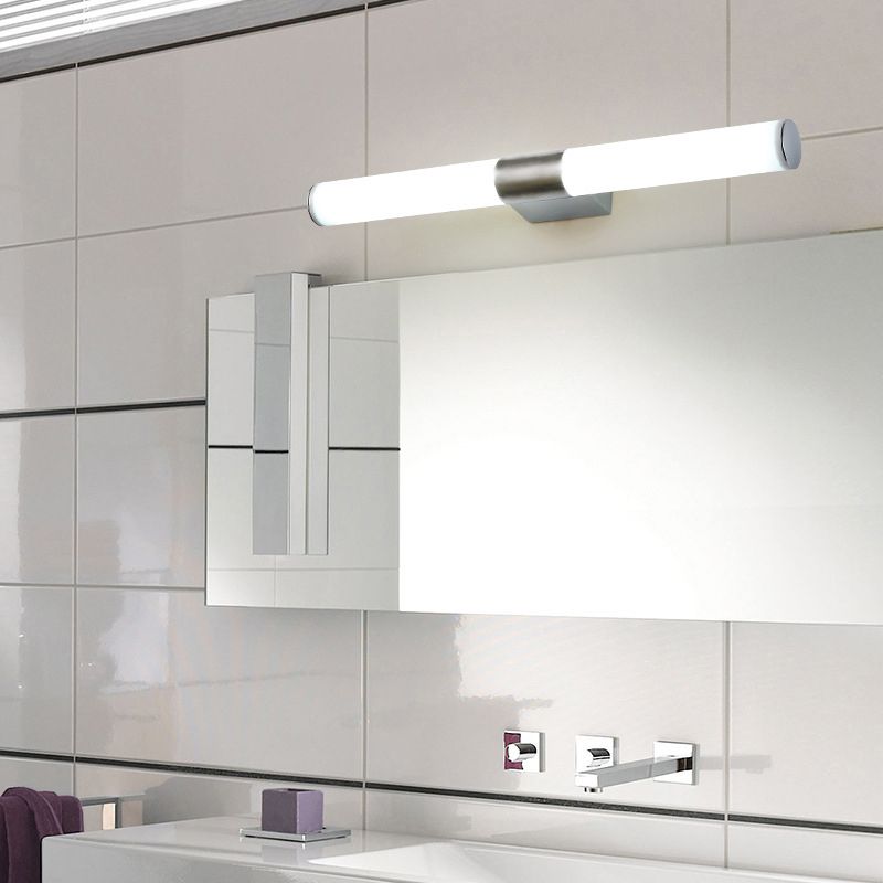 Estilo moderno Mirror de pared lineal Mirror delantero 2 luces Acrílico LED Light Strip