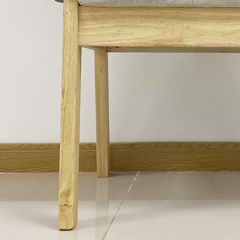 19.68" L x 19.68" W x 28.74" H Linen Arm Chair Accent Armchair for Living Room