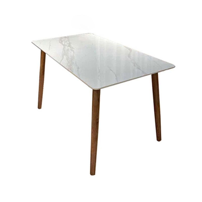 Modern Wood Dining Table Set 1/2/5/7 Pieces Dining Set for Home Use