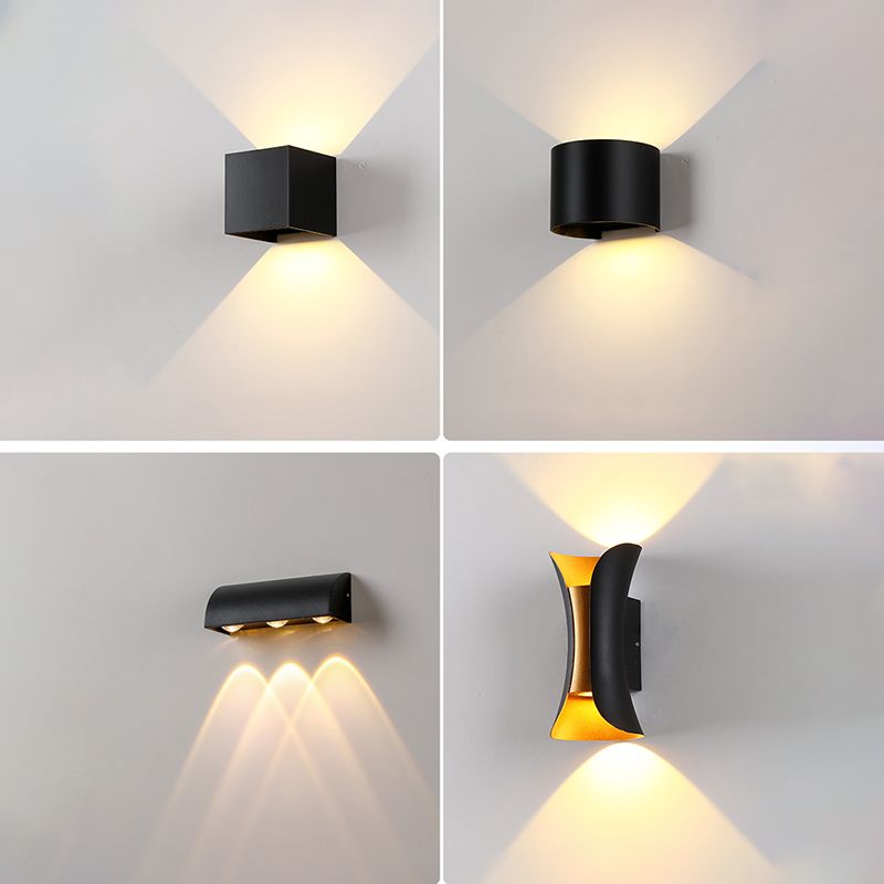 Léger mural simple Corridor Corridor Asle Aluminium Mur