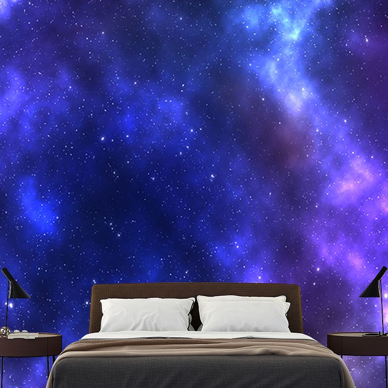 Outer Space Home Decor Mural Decal Customized Contemporary Wall Covering for Kitchen