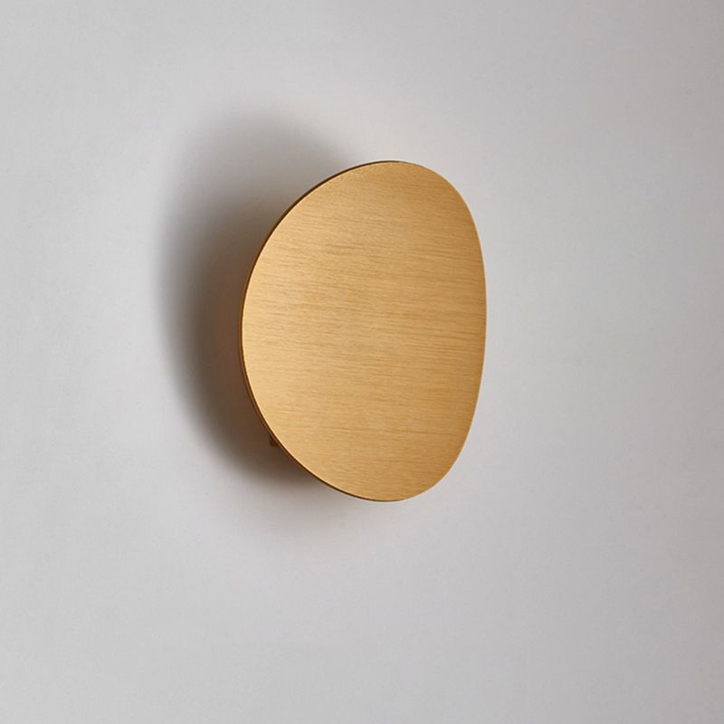 Lámpara de pared de aluminio contemporánea de lámparas de aluminio apliques para dormitorio