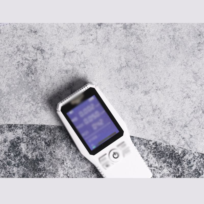 Gray Tone Simplicity Indoor Rug Polyester Mottled Effect Carpet Non-Slip Backing Rug for Living Room