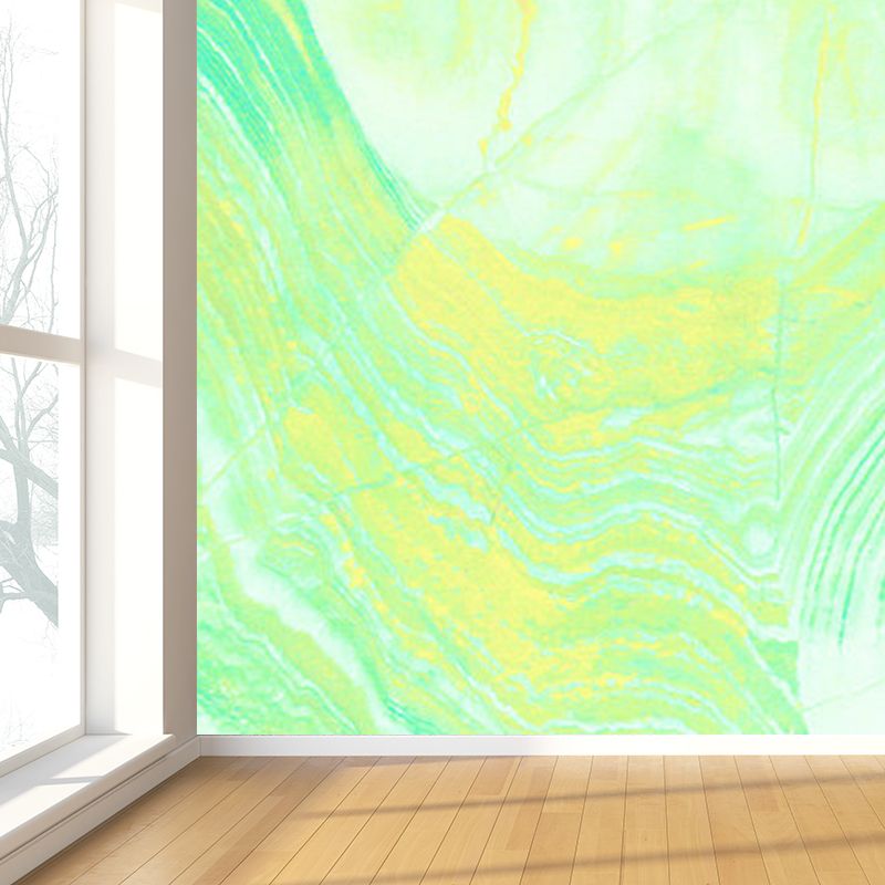 Waterproof Marble Effect Wall Mural Modern Non-Woven Wall Art, Custom Size Available