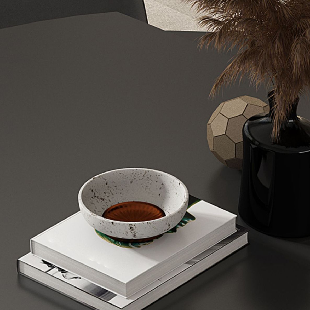 Juego de comedor contemporáneo plegable con muebles de mesa formal de piedra sinterizada