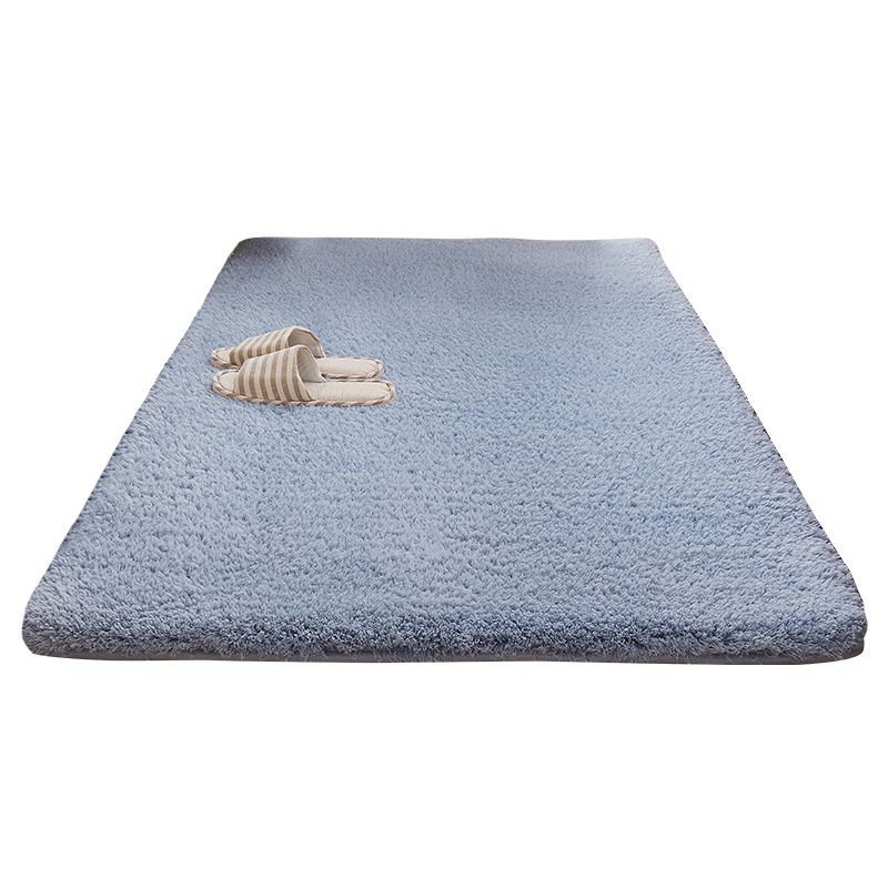 Alfombra de alfombra sólida sólida contemporánea Alfombra de alfombra resistente a las manchas de la alfombra para el dormitorio de adultos