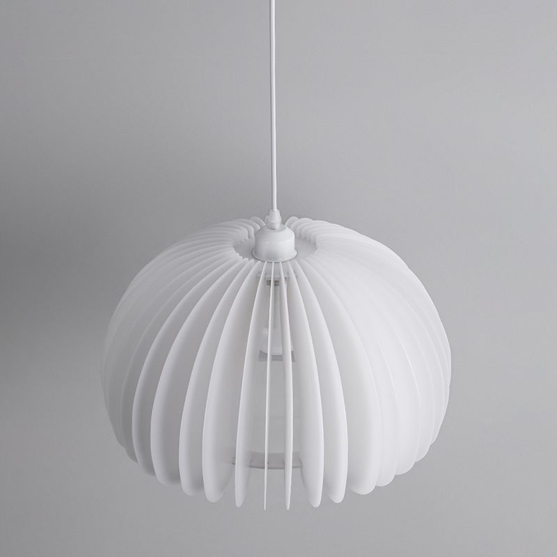 Style moderne Creative Hanging Lamp Acrylique 1 Light Pumpkin Shape Pendante Pendante for Corridor