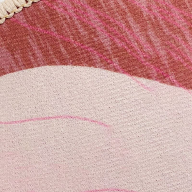 Plaid Rug Modern Carpet Polyester Anti-Slip Backing Rug for Living Room