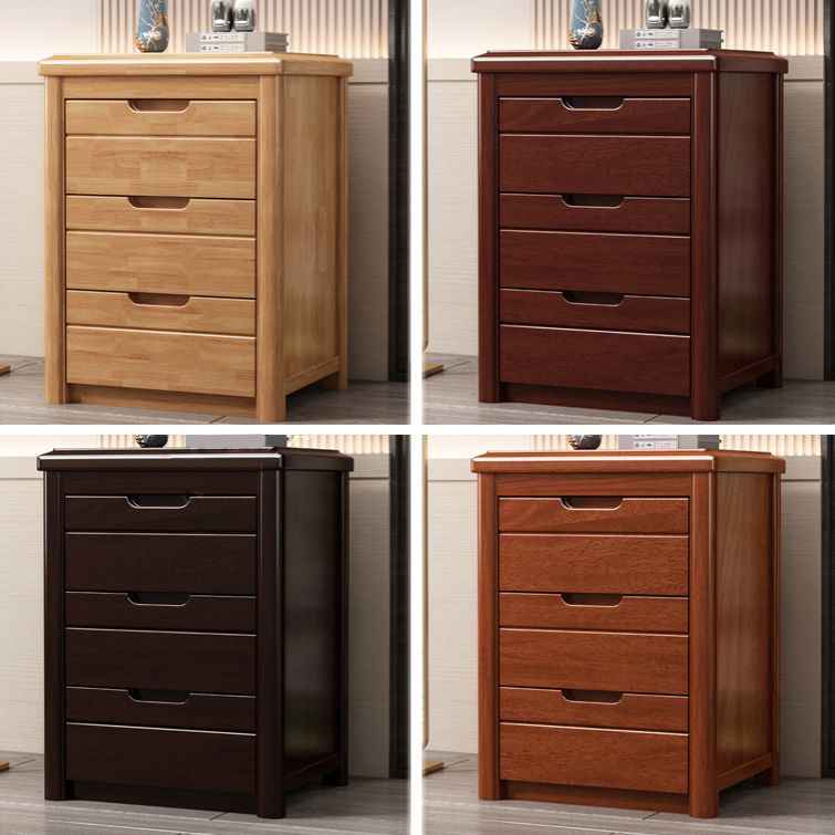 15.6-inch Width Storage Chest Solid Wood Contemporary Dresser