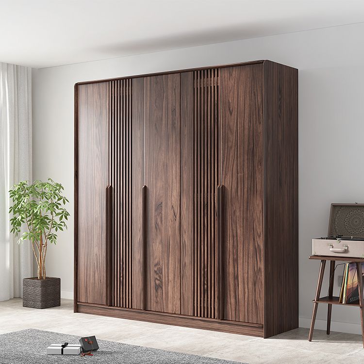 Hinged Modern Wardrobe Armoire Wooden Wardrobe Cabinet with Drawer