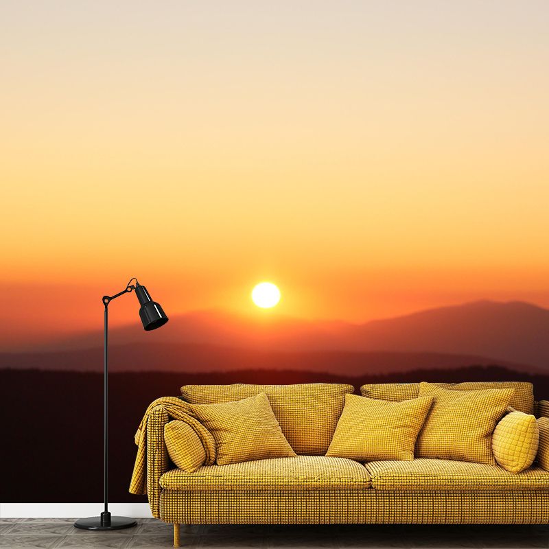 Mildew Resistant Wall Mural Wallpaper Sky Landscapes Pattern for Decoration