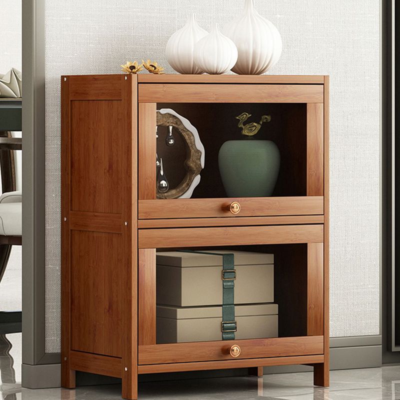 Urban Shelf Bookcase Engineered Wood Book Shelf with Cabinets for Study Room