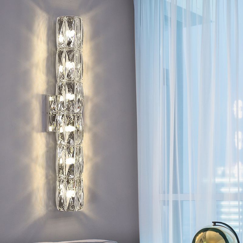 Crystal Wall Sconce Post-Modern Style Wall Light Fixture for Living Room