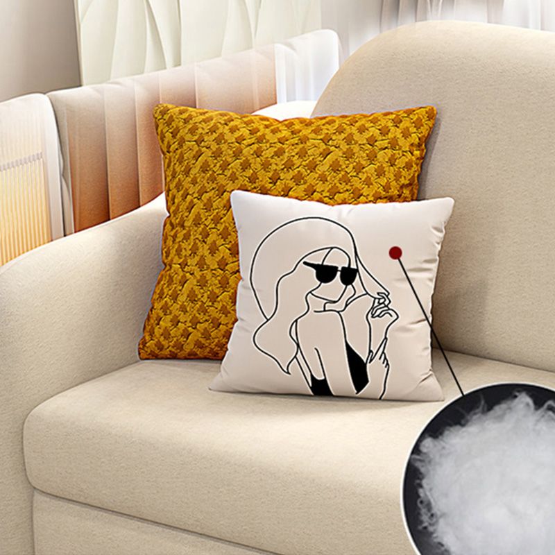 Scandinavian Sleeper Sofa White Convertible Sofas with Storage