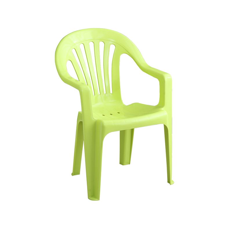 Silla lateral plegable de plástico contemporánea con respaldo Windsor para restaurante