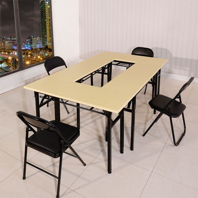 Modern Leather Management Desk Chair Armless Upholstered Office Chair