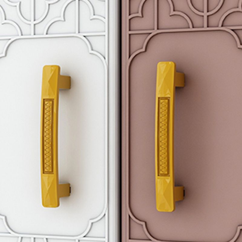 Contemporary Style Wardrobe Armoire Plastic Bedroom Wardrobe Cabinet