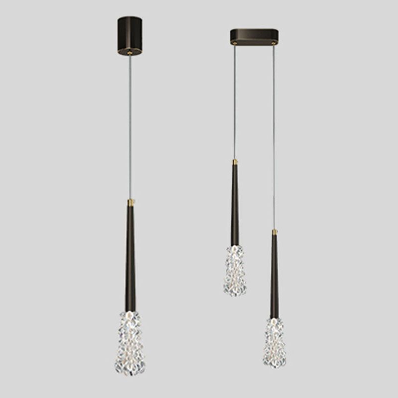 Kristall verjüngte Beleuchtung Anhänger moderne Anhänger Deckenleuchten für Schlafzimmer