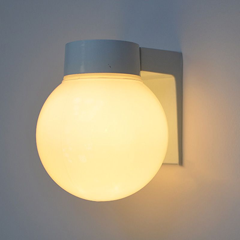 Kugelform Glaswand Licht moderner Stil 1 Leicht Wandmontaged Beleuchtung