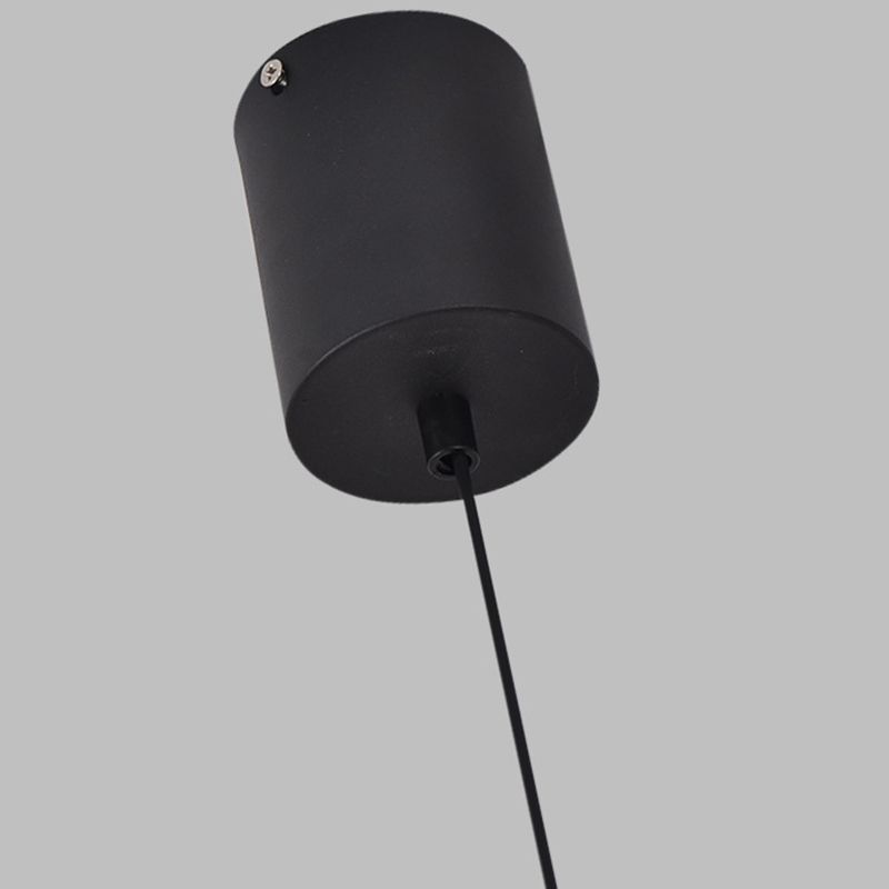 Linearer LED -Anhänger Minimalistischer Aluminium -Nacht