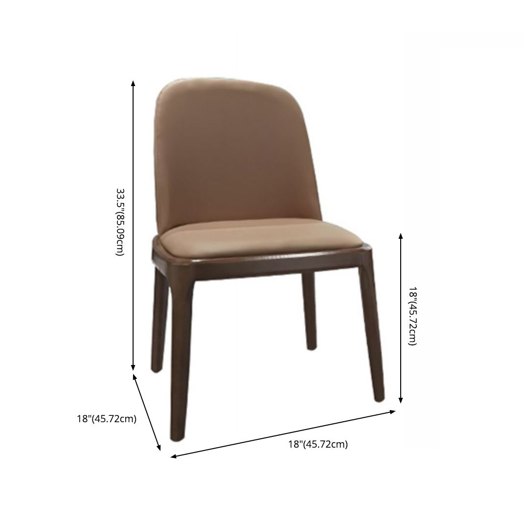 Minimalist Style White Slate Dining Table Rectangular Formal Dinette Set with Wood Base