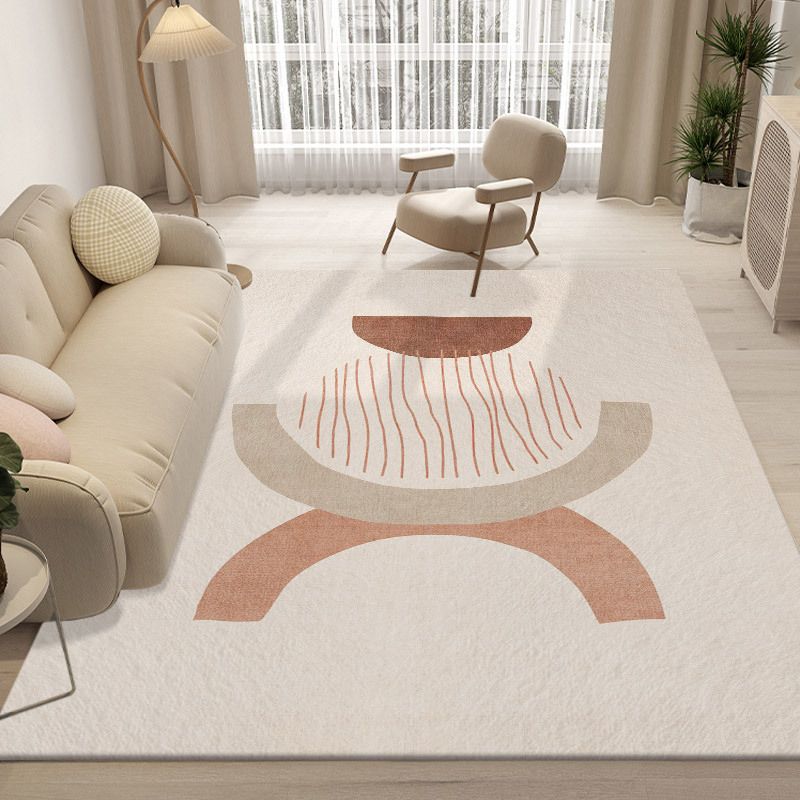 Morandi Nordic Rug Living Room Rug Stain Resistant Carpet for Home Decor
