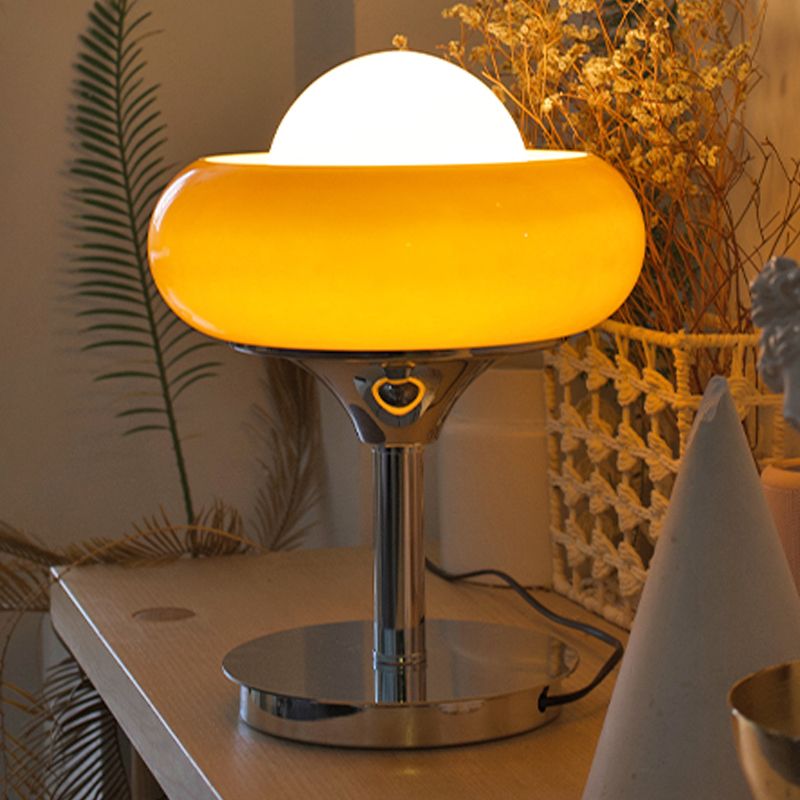 Lampada da tavolo moderna premurosa per gli occhi Minimalist Glass Night Stand Lampada per salotto
