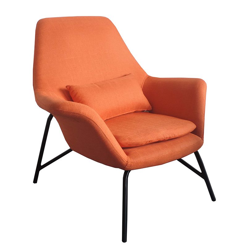 25.59" L x 31.49" W x 34.64" H Faux Leather Armchair for Living Room