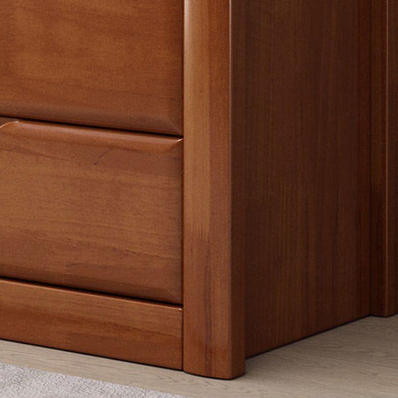 American Traditional Storage Chest Solid Wood Dresser with 3/4/5 Drawers