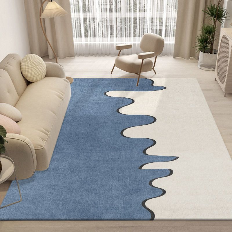 Morandi Nordic Rug Living Room Rug Stain Resistant Carpet for Home Decor