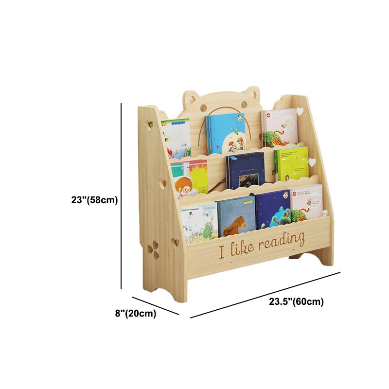 Libreria in stile scandinavo chiuso la libreria in legno massiccio per casa e ufficio