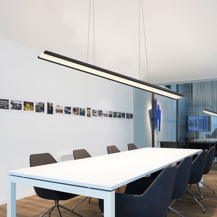 Rectangle Dining Room Island Light Nordic LED Dining Pendant Lamp for Kitchen