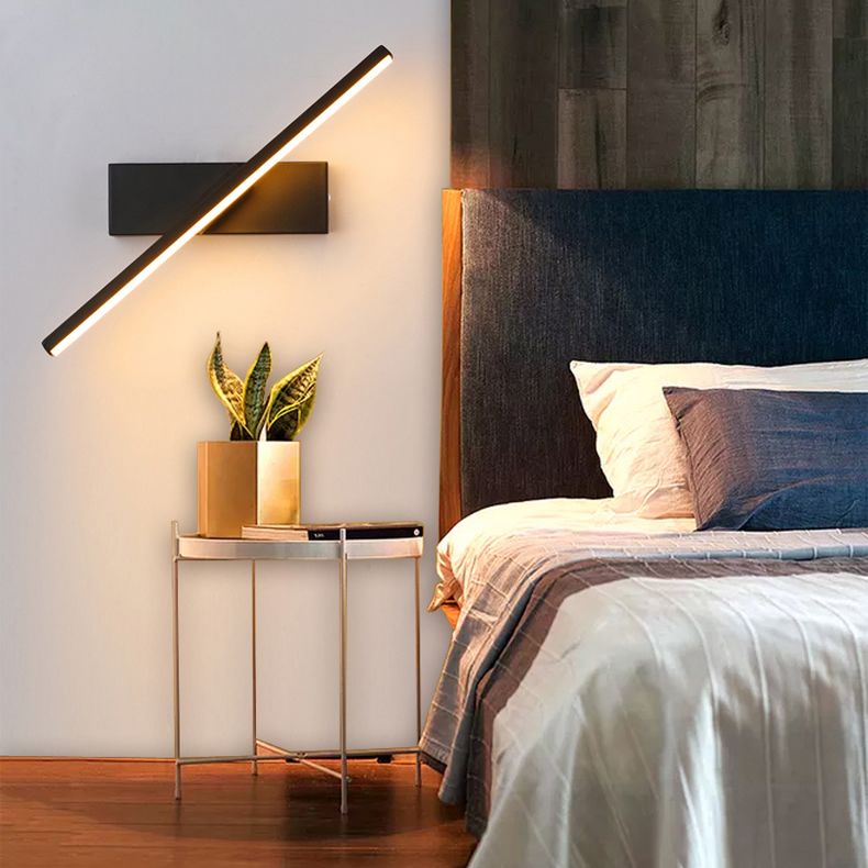 Rotatable LED Acrylic Flush Mount Wall Sconce Modern Sconce Light Fixture