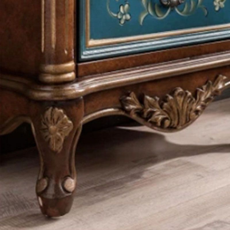 Traditional Vertical Dresser Wood Storage Bachelor Chest for Bedroom