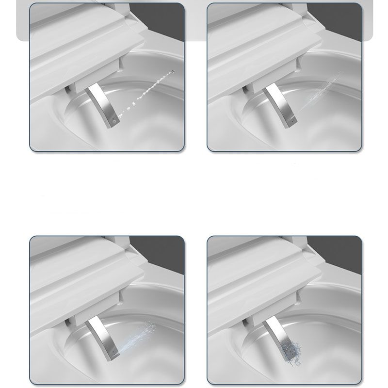 Smart One Piece Toilet Concealed Tank Elongated Toilet with Automatic Flush