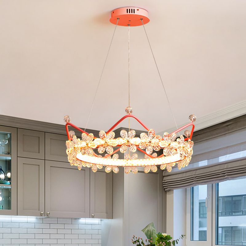 Ultra-moderne Kronleuchter-Leuchte-Kristall-Hang-Lampe mit hängenden Kabel für Schlafzimmer