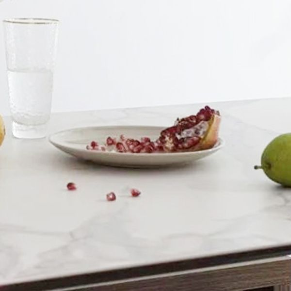 Stone and Wood Dining Room Collection Home Kitchen Dinner Modern Dining Table