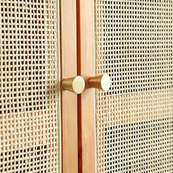 Pine Solid Wood Wardrobe Modern Freestanding Wardrobe with Legs