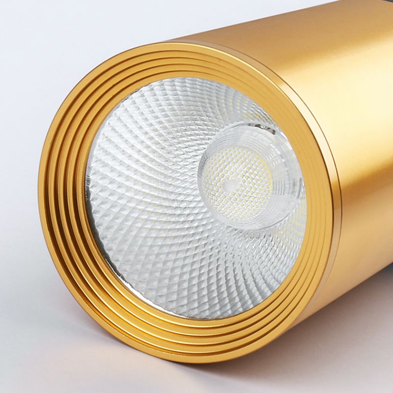 Style moderne linéaire suspendu metal métallique 1 lumière suspendue légère pour le salon